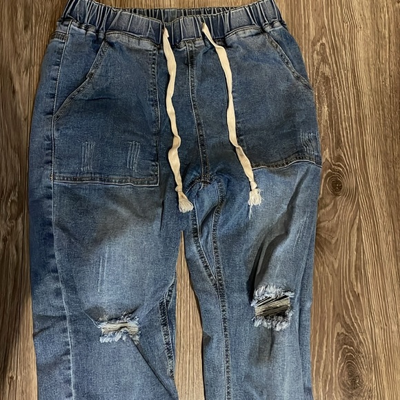 Amazon tie up jeans - Picture 2 of 3